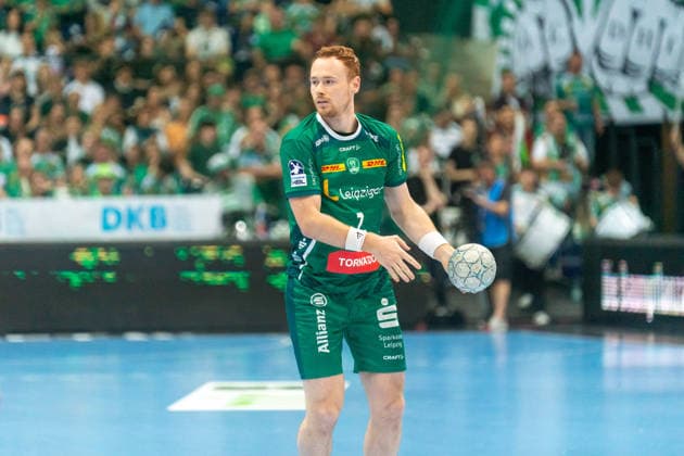 Tomas Piroch (SC DHfK Leipzig, 07) bei seinem letzten Spiel für den SC DHfK Leipzig SC DHfK Leipzig vs. TSV GWD Minden, Handball, 1. Handball-Bundesliga, 34. Spieltag, Saison 2025 2026, 07.06.2026 SC DHfK Leipzig vs. TSV GWD Minden, Handball, 1. Handball-Bundesliga, 34. Spieltag, Saison 2025 2026, 07.06.2026 Leipzig