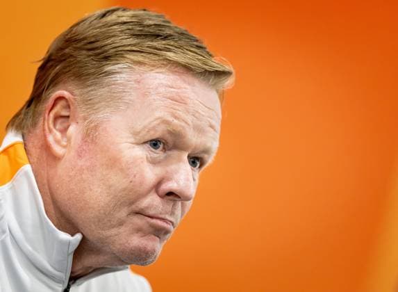NEW YORK - National coach Ronald Koeman during a press conference, PK, Pressekonferenz of the Dutch national team, Nationalteam at Sonesta White Plains Downtown, on June 7, 2026, in White Plains, New York. The Dutch national team is preparing for the 2026 FIFA World Cup, WM, Weltmeisterschaft, Fussball KOEN VAN WEEL ANP xVIxANPxSportx xxANPxIVx 560411718 originalFilename: 560411718.jpg