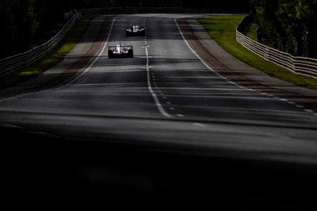 24 HEURES DU MANS 2026 - TEST DAY 99 HYETT PJ (usa), ALLEN James (aus), CAMERON Dane (usa), AO by TF, Oreca 07 Gibson 99, Rockie the Pegasus, LMP2 Pro-AM, portrait during the Test Day of the 24 Hours of Le Mans 2026, 3rd round of the 2026 FIA World Endurance Championship, on June 7, 2026 on the Circuit des 24 Heures du Mans in Le Mans, France - Le MansFrance Copyright: xJULIENxDELFOSSEx