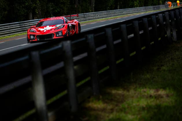 24 HEURES DU MANS 2026 - TEST DAY 13 FIDANI Orey (can), KERN Lars (ger), BELL Matthew (gbr), 13 Autosport, Corvette Z06 LMGT3.R 13, LM GT3, action during the Test Day of the 24 Hours of Le Mans 2026, 3rd round of the 2026 FIA World Endurance Championship, on June 7, 2026 on the Circuit des 24 Heures du Mans in Le Mans, France - Le MansFrance Copyright: xJULIENxDELFOSSEx