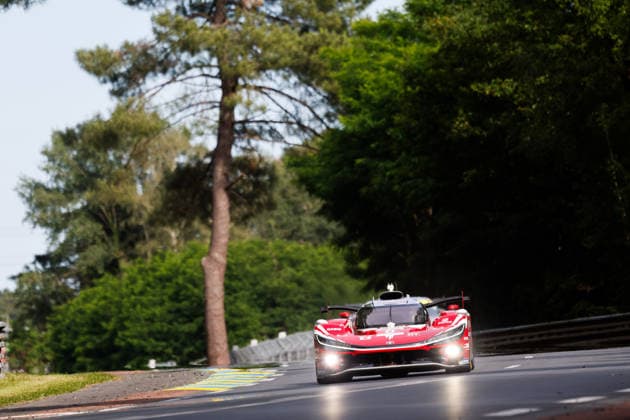 24 HEURES DU MANS 2026 - TEST DAY 08 BUEMI SÃ bastien (swi), HARTLEY Brendon (nzl), HIRAKAWA Ryo (jpn), Toyota Racing, Toyota TR010 Hybrid 08, Hypercar, action, during the Test Day of the 24 Hours of Le Mans 2026, 3rd round of the 2026 FIA World Endurance Championship, on June 7, 2026 on the Circuit des 24 Heures du Mans in Le Mans, France - Le MansFrance Copyright: xFREDERICxLExFLOCxHx