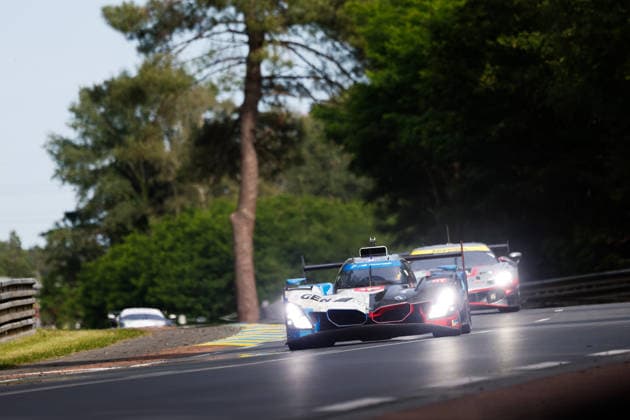 24 HEURES DU MANS 2026 - TEST DAY 15 MAGNUSSEN Kevin (dnk), MARCIELLO Raffaele (swi), VANTHOOR Dries (bel), BMW M Team WRT, BMW M Hybrid V8 15, Hypercar, action, during the Test Day of the 24 Hours of Le Mans 2026, 3rd round of the 2026 FIA World Endurance Championship, on June 7, 2026 on the Circuit des 24 Heures du Mans in Le Mans, France - Le MansFrance Copyright: xFREDERICxLExFLOCxHx