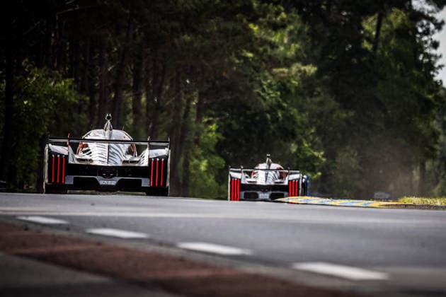 24 HEURES DU MANS 2026 - TEST DAY 93 DI RESTA Paul (gbr), VANDOORNE Stoffel (bel), CASSIDY Nick (nzl), Peugeot TotalEnergies, Peugeot 9X8 93, Hypercar, action, 94 DUVAL Loïc (fra), JAKOBSEN Malthe (dnk), POURCHAIRE Thà o (fra), Peugeot TotalEnergies, Peugeot 9X8 94, Hypercar, action, during the Test Day of the 24 Hours of Le Mans 2026, 3rd round of the 2026 FIA World Endurance Championship, on June 7, 2026 on the Circuit des 24 Heures du Mans in Le Mans, France - Le MansFrance Copyright: xFREDERICxLExFLOCxHx