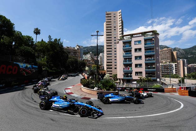 F1 - MONACO GRAND PRIX 2026 Start of the race 23 ALBON Alexander (tha), Williams F1 Team FW48, action and 55 SAINZ Carlos (spa), Williams Racing FW48, action during the Formula 1 Grand Prix de Canada 2026, 6th round of the 2026 Formula One World Championship, WM, Weltmeisterschaft from June 5 to 7, 2026 on the Circuit de Monaco, in Monte-Carlo, Monaco - Monte-CarloMonaco Copyright: xEricxAlonsox
