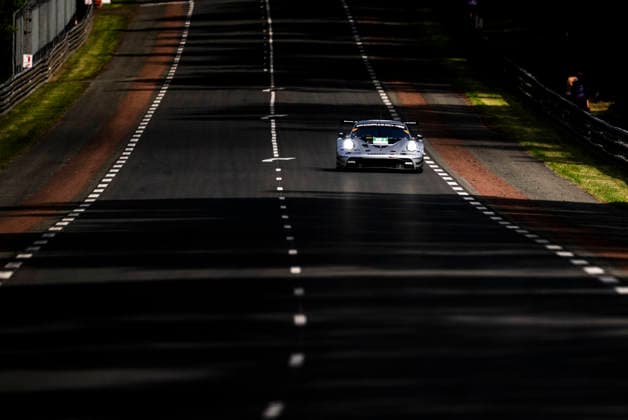 24 HEURES DU MANS 2026 - TEST DAY 91 COTTINGHAM James (gbr), BOGUSLAVSKIY Timur, GUVEN Ayhancan (tur), Manthey DK Engineering, Porsche 911 GT3 R LMGT3 91, LM GT3, action during the Test Day of the 24 Hours of Le Mans 2026, 3rd round of the 2026 FIA World Endurance Championship, on June 7, 2026 on the Circuit des 24 Heures du Mans in Le Mans, France - Le MansFrance Copyright: xCharlyxLopezx
