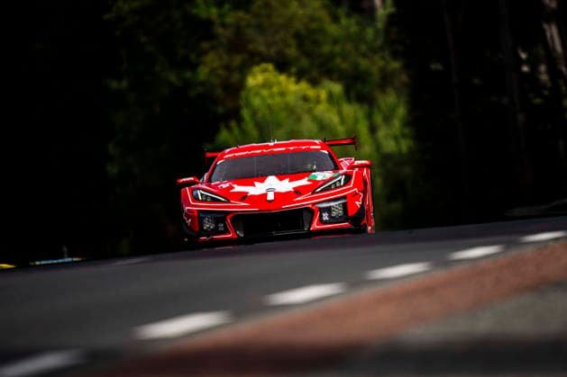 24 HEURES DU MANS 2026 - TEST DAY 13 FIDANI Orey (can), KERN Lars (ger), BELL Matthew (gbr), 13 Autosport, Corvette Z06 LMGT3.R 13, LM GT3, action during the Test Day of the 24 Hours of Le Mans 2026, 3rd round of the 2026 FIA World Endurance Championship, on June 7, 2026 on the Circuit des 24 Heures du Mans in Le Mans, France - Le MansFrance Copyright: xCharlyxLopezx