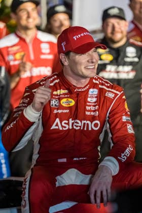 June 7, 2026, Madison, Illinois, USA: IndyCar, Indy Car, IRL, USA SERIES driver, JOSEF NEWGARDEN (2) (USA) of Nashville, TN, wins the Bommarito Automotive Group 500 at World Wide Technology Raceway in MADISON, Illinois. Madison USA - ZUMAa161 20260607_aaa_a161_013 Copyright: xWalterxArce GMGx
