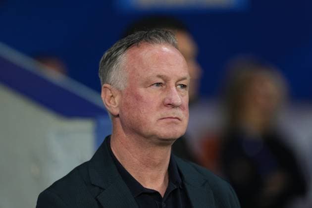 Northern Ireland head coach Michael O Neill France v Northern Ireland, International Friendly, Länderspiel, Nationalmannschaft Football, Decathlon Arena Stade Pierre-Mauroy, Lille, France - 08 Jun 2026Lille Decathlon Arena Stade Pierre-Mau France EDITORIAL USE ONLY No use with unauthorised audio, video, data, fixture lists, club league logos or live services. Online in-match use limited to 120 images, no video emulation. No use in betting, games or single club league player publications. Copyright: xDavexWinter Shutterstockx 16912920x