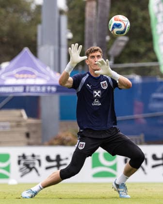 SOCCER - FIFA World Cup, WM, Weltmeisterschaft, Fussball 2026, preview SANTA BARBARA,CALIFORNIA,USA,08.JUN.26 - SOCCER - FIFA World Cup 2026, USA, Mexico, Canada, preview, OEFB, Oesterreichischer Fussball-Bund, training team AUT. Image shows Florian Wiegele (AUT). GEPAxpictures xArminxRauthner