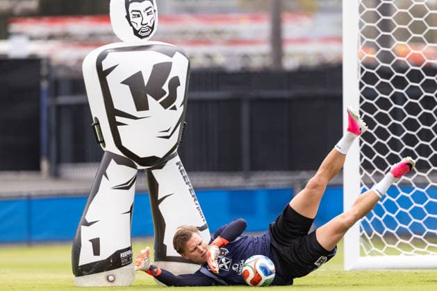 SOCCER - FIFA World Cup, WM, Weltmeisterschaft, Fussball 2026, preview SANTA BARBARA,CALIFORNIA,USA,08.JUN.26 - SOCCER - FIFA World Cup 2026, USA, Mexico, Canada, preview, OEFB, Oesterreichischer Fussball-Bund, training team AUT. Image shows Patrick Pentz (AUT). GEPAxpictures xArminxRauthner