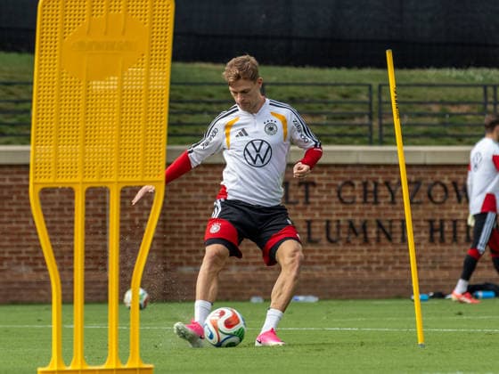 Team Arrival Germany, Base Camp, practice, FIFA World Cup, WM, Weltmeisterschaft, Fussball 2026, Winston-Salem JOSHUA KIMMICH of DFB practicing for the FIFA World Cup 2026 at Wake Forest University™s Spry Stadium in Winston-Salem, North Carolina, United States, June 8, 2026. WINSTON-SALEM Spry Stadium North Carolina USA Copyright: xPaulxMoreax 064A2945
