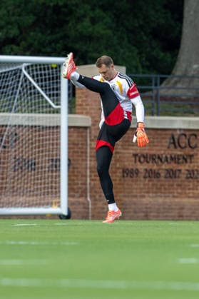 Team Arrival Germany, Base Camp, practice, FIFA World Cup, WM, Weltmeisterschaft, Fussball 2026, Winston-Salem MANUEL NEUER of DFB practicing for the FIFA World Cup 2026 at Wake Forest University™s Spry Stadium in Winston-Salem, North Carolina, United States, June 8, 2026. WINSTON-SALEM Spry Stadium North Carolina USA Copyright: xPaulxMoreax 1R8A5386