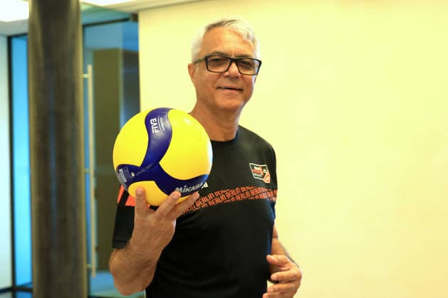 DEU, DVV, 1.VBL, BR Volleys, Neuer Trainer, 09.06.2026, Max-Schmeling-Halle, Berlin, DEU, DVV, 1.VBL, BR Volleys, Neuer Trainer, im Bild Trainer Andrea Anastasi (BR Volleys )
