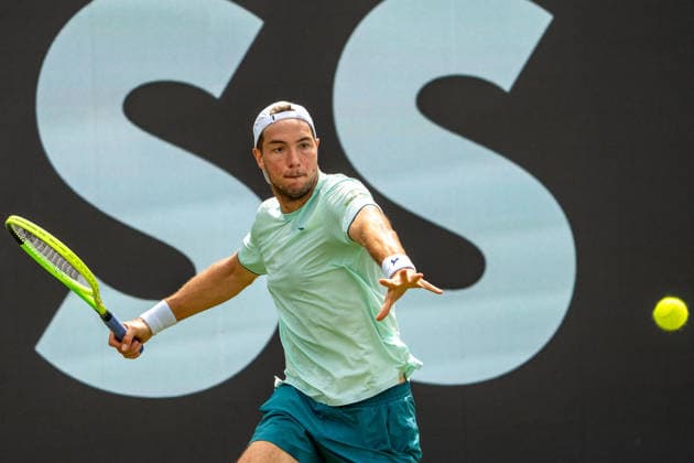 Jan-Lennard Struff, Jan-Lennard Struff vs. AlexisGalarneau, Tennis, ATP, Tennis Herren Turnier, Boss-Open, Center-Court, Sechzehntelfinale, 09.06.2026, Jan-Lennard Struff vs. AlexisGalarneau, Tennis, ATP-Turnier, Boss-Open, Center-Court, Sechzehntelfinale, 09.06.2026, Stuttgart