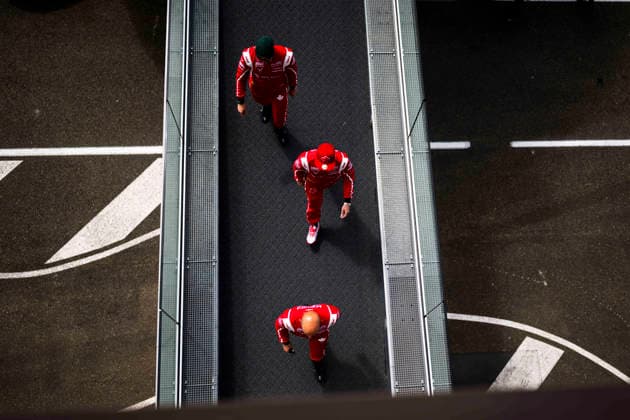 24 HEURES DU MANS 2026 - TUESDAY 13 FIDANI Orey (can), KERN Lars (ger), BELL Matthew (gbr), 13 Autosport, Corvette Z06 LMGT3.R 13, LM GT3, portrait during the 24 Hours of Le Mans 2026, 3rd round of the 2026 FIA World Endurance Championship, on June 9, 2026 on the Circuit des 24 Heures du Mans in Le Mans, France - Le MansFrance Copyright: xCharlyxLopezx