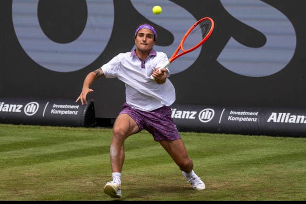 Mattia Bellucci (ITA). xettx, Deutschland, Stuttgart, 10.06.2026, Tennis, Boss Open, Tag 5, 2026, Achtelfinale, M.Bellucci (ITA) - Y.Hanfmann (GER), TC Weissenhof, Center Court