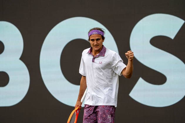 Mattia Bellucci, Mattia Bellucci vs. Yannick Hanfmann, Tennis, ATP, Tennis Herren Turnier, Boss-Open, Center-Court, Achtelfinale, 10.06.2026, Mattia Bellucci vs. Yannick Hanfmann, Tennis, ATP-Turnier, Boss-Open, Center-Court, Achtelfinale, 10.06.2026, Stuttgart