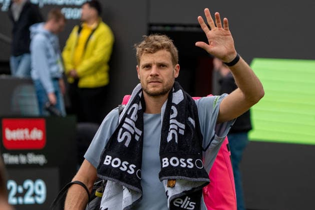 Yannick Hanfmann, Mattia Bellucci vs. Yannick Hanfmann, Tennis, ATP, Tennis Herren Turnier, Boss-Open, Center-Court, Achtelfinale, 10.06.2026, Mattia Bellucci vs. Yannick Hanfmann, Tennis, ATP-Turnier, Boss-Open, Center-Court, Achtelfinale, 10.06.2026, Stuttgart
