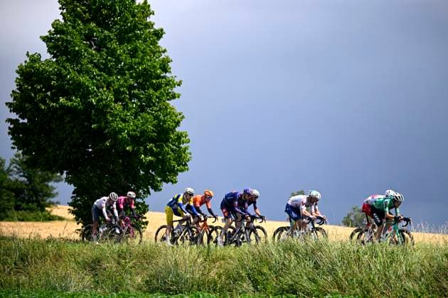 Circuit Franco Belge 2026 Cycling Race MONT-DE-L ENCLUS, BELGIUM - JUNE 10 : Roosen Timo (NED) of Team Picnic PostNL, Pietrobon Andrea (ITA) of Team Polti VisitMalta, Gomez Iker (ESP) of Equipo Kern Pharma, Van Der Tuuk Axel (NED) of Euskaltel - Euskadi, Huck Leandre (FRA) of Van Rysel Roubaix, Baguelin Jocelyn (FRA) of Aarco, Caillet Camille (BEL) of Color Code - Alu Center, Brunel Alexys (FRA) of TotalEnergies, Torney Artuur (BEL) of Team Flanders - Baloise during the 85th edition of Circuit Franco Belge an UCI ProSeries 1.Pro one day cycling road race for Men Elite of 195.6 km with start in Tournai and finish in Mont-de-L enclus on June 10, 2026 in Mont-de-L enclus, Belgium, 10 06 2026 ( Motordriver Stephan Boone - Mont-de-L enclus Belgium Copyright: xTomasxSiskx