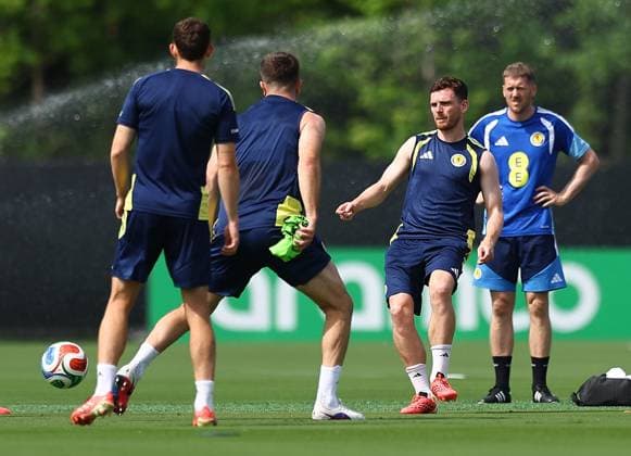 Andy Robertson of Scotland Scotland Training Session and press conference, PK, Pressekonferenz 2026 FIFA World Cup, WM, Weltmeisterschaft, Fussball Football, Atrium Health Performance Park, Charlotte, USA - 10 Jun 2026Charlotte Atrium Health Performance Park United States of America EDITORIAL USE ONLY No use with unauthorised audio, video, data, fixture lists, club league logos or live services. Online in-match use limited to 120 images, no video emulation. No use in betting, games or single club league player publications. Copyright: xMichaelxZemanek Shutterstockx 16919987q