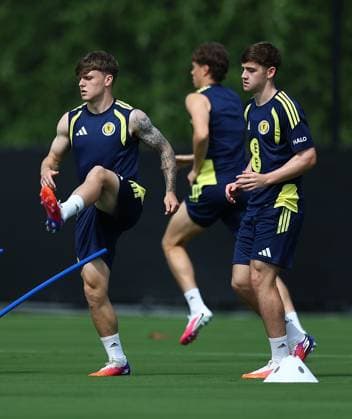 Ben Gannon-Doak of Scotland Scotland Training Session and press conference, PK, Pressekonferenz 2026 FIFA World Cup, WM, Weltmeisterschaft, Fussball Football, Atrium Health Performance Park, Charlotte, USA - 10 Jun 2026Charlotte Atrium Health Performance Park United States of America EDITORIAL USE ONLY No use with unauthorised audio, video, data, fixture lists, club league logos or live services. Online in-match use limited to 120 images, no video emulation. No use in betting, games or single club league player publications. Copyright: xMichaelxZemanek Shutterstockx 16919987ax