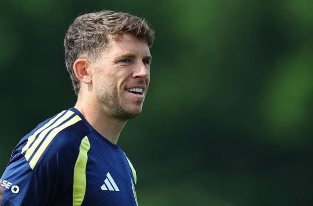 Ryan Christie of Scotland Scotland Training Session and press conference, PK, Pressekonferenz 2026 FIFA World Cup, WM, Weltmeisterschaft, Fussball Football, Atrium Health Performance Park, Charlotte, USA - 10 Jun 2026Charlotte Atrium Health Performance Park United States of America EDITORIAL USE ONLY No use with unauthorised audio, video, data, fixture lists, club league logos or live services. Online in-match use limited to 120 images, no video emulation. No use in betting, games or single club league player publications. Copyright: xMichaelxZemanek Shutterstockx 16919987bq