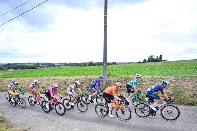 Circuit Franco Belge 2026 Cycling Race MONT-DE-L ENCLUS, BELGIUM - JUNE 10 : Roosen Timo (NED) of Team Picnic PostNL, Pietrobon Andrea (ITA) of Team Polti VisitMalta, Gomez Iker (ESP) of Equipo Kern Pharma, Van Der Tuuk Axel (NED) of Euskaltel - Euskadi, Huck Leandre (FRA) of Van Rysel Roubaix, Baguelin Jocelyn (FRA) of Aarco, Caillet Camille (BEL) of Color Code - Alu Center, Brunel Alexys (FRA) of TotalEnergies, Torney Artuur (BEL) of Team Flanders - Baloise during the 85th edition of Circuit Franco Belge an UCI ProSeries 1.Pro one day cycling road race for Men Elite of 195.6 km with start in Tournai and finish in Mont-de-L enclus on June 10, 2026 in Mont-de-L enclus, Belgium, 10 06 2026 ( Motordriver Stephan Boone - Mont-de-L enclus Belgium Copyright: xTomasxSiskx