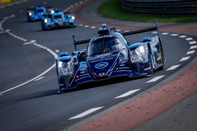 24 HEURES DU MANS 2026 - FREE PRACTICE AND QUALIFIYING SESSION 22 LINDH Rasmus (swe), SAUCY Grà goire (swi), JENSEN Mikkel (dnk), United Autosports, Oreca 07 Gibson 22, LMP2, action during the Free Practice and Qualifying session of the 24 Hours of Le Mans 2026, 3rd round of the 2026 FIA World Endurance Championship, from June 10 to 11, 2026 on the Circuit des 24 Heures du Mans in Le Mans, France - Le MansFrance Copyright: xPauloxMariax