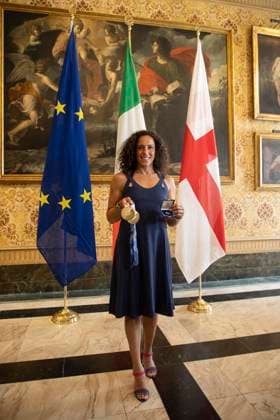Conferimento dell™Ambrogino d™oro alla campionessa di sci Federica Brignone Nella foto Federica Brignone Milano - Italia - Cronaca Mercoledì, 01 Luglio, 2026 (Foto di Marco Ottico Lapresse) Awarding of the Ambrogino d™oro to the ski champion of Milanese origin Federica Brignone Milan - Italy - News Wednesday, 01 July, 2026 Copyright: xMarcoxOttico LaPressex
