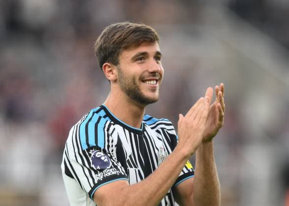Nico Gonzalez of Newcastle United Newcastle United v West Bromwich Albion, EFL Carabao Cup, Second Round, Football, St James Park, Newcastle, UK - 26 Aug 2026Newcastle St James Park United Kingdom EDITORIAL USE ONLY No use with unauthorised audio, video, data, fixture lists, club league logos or live services. Online in-match use limited to 120 images, no video emulation. No use in betting, games or single club league player publications. Copyright: xRichardxLee Shutterstockx 17115059cw