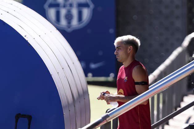 August 30, 2026, Sant Joan Despi, Barcelona, Spain: Pedri during the training day of FC Barcelona, Barca ahead the Spanish League, Laliga EA Sports, football match against Rayo Vallecano at Ciudad Esportiva Joan Gamper on August 30, 2026 in Sant Joan Despi, Barcelona, Spain. Sant Joan Despi Spain - ZUMAa181 20260830_zaa_a181_007 Copyright: xJavierxBorregox