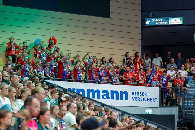 Fanblock HSG Wetzlar vs SG BBM Bietigheim, Handball, OPEL-HBL, 01. Spieltag, Saison 2026 2027, 30.08.26 HSG Wetzlar vs SG BBM Bietigheim, Handball, OPEL-HBL, 01. Spieltag, Saison 2026 2027, 30.08.26 Wetzlar Copyright: xEibner-Pressefotox EP_JHR