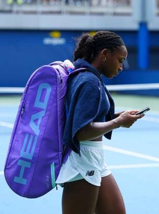 Coco Gauff after practice 2026 US Open, Day One, USTA Billie Jean King National Tennis Center, New York, USA - 30 Aug 2026New York USTA Billie Jean King National T New York (NY) United States of America EDITORIAL USE ONLY No use with unauthorised audio, video, data, fixture lists, club league logos or live services. Online in-match use limited to 120 images, no video emulation. No use in betting, games or single club league player publications. Copyright: xJavierxGarcia Shutterstockx 17124546y