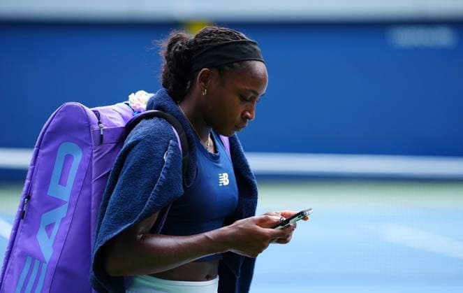 Coco Gauff after practice 2026 US Open, Day One, USTA Billie Jean King National Tennis Center, New York, USA - 30 Aug 2026New York USTA Billie Jean King National T New York (NY) United States of America EDITORIAL USE ONLY No use with unauthorised audio, video, data, fixture lists, club league logos or live services. Online in-match use limited to 120 images, no video emulation. No use in betting, games or single club league player publications. Copyright: xJavierxGarcia Shutterstockx 17124546z