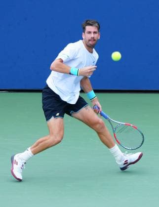 Cameron Norrie in first round action 2026 US Open, Day One, USTA Billie Jean King National Tennis Center, New York, USA - 30 Aug 2026New York USTA Billie Jean King National T New York (NY) United States of America EDITORIAL USE ONLY No use with unauthorised audio, video, data, fixture lists, club league logos or live services. Online in-match use limited to 120 images, no video emulation. No use in betting, games or single club league player publications. Copyright: xJavierxGarcia Shutterstockx 17124546aw
