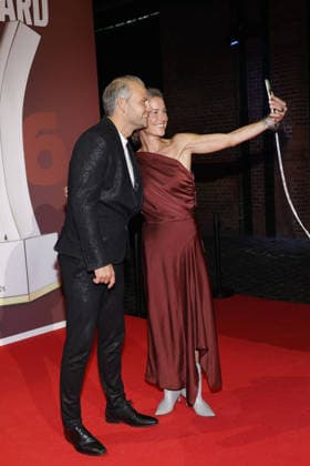 Joerg Vennewald und Rhea Harder bei der Verleihung vom Bild Award am 31.08.2026 in Hamburg Joerg Vennewald and Rhea Harder attend the Sport Bild Award ceremony on August 31, 2026 in Hamburg, Germany Sport Bild Award 2026 in Hamburg
