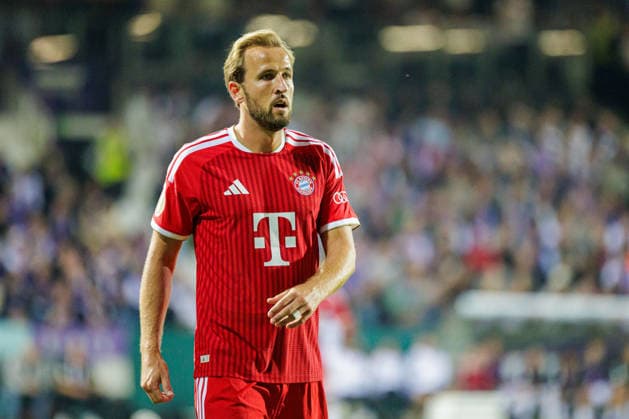 Harry Kane (FC Bayern Muenchen, 09) GER, VfL Osnabrueck vs. FC Bayern Muenchen, Fussball, DFB-Pokal, 1. Runde, Spielzeit 2026 2027, 02.09.2026 DFL Regulations prohibit any use of photographers as image sequences and or quasi-video. GER, VfL Osnabrueck vs. FC Bayern Muenchen, Fussball, DFB-Pokal, 1. Runde, Spielzeit 2026 2027, 02.09.2026 Osnabrueck Copyright: xEibner-Pressefoto JanxRollingerx EP_JSK