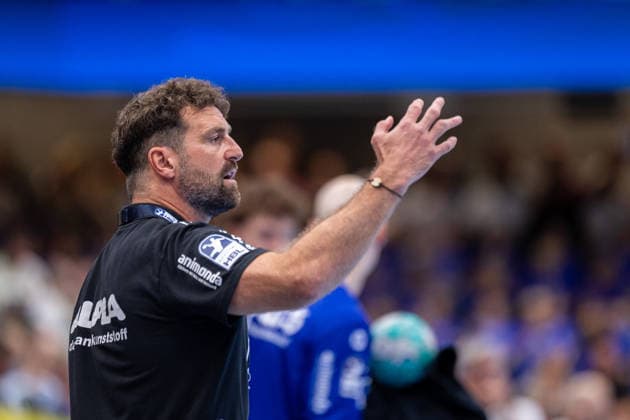 Florian Kehrmann (TBV Lemgo Lippe, Trainer) gestikuliert GER, TBV Lemgo Lippe vs. HSG Wetzlar, Handball, 1. Bundesliga, 2. Spieltag, Spielzeit 2026 2027, 03.09.2026 GER, TBV Lemgo Lippe vs. HSG Wetzlar, Handball, 1. Bundesliga, 2. Spieltag, Spielzeit 2026 2027, 03.09.2026 Lemgo Copyright: xEibner-Pressefoto JanxRollingerx EP_JSK