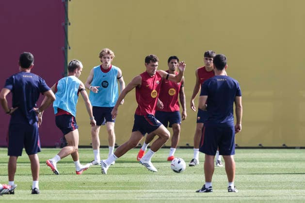 September 5, 2026, Sant Joan Despi, Barcelona, Spain: Andreas Christensen during the training day of FC Barcelona, Barca ahead the Spanish League, Laliga EA Sports, football match against Valencia CF at Ciudad Esportiva Joan Gamper on September 05, 2026 in Sant Joan Despi, Barcelona, Spain. FC Barcelona Training And press conference, PK, Pressekonferenz - LaLiga EA Sports - ZUMAa181 20260905_zaa_a181_002 Copyright: xJavierxBorregox