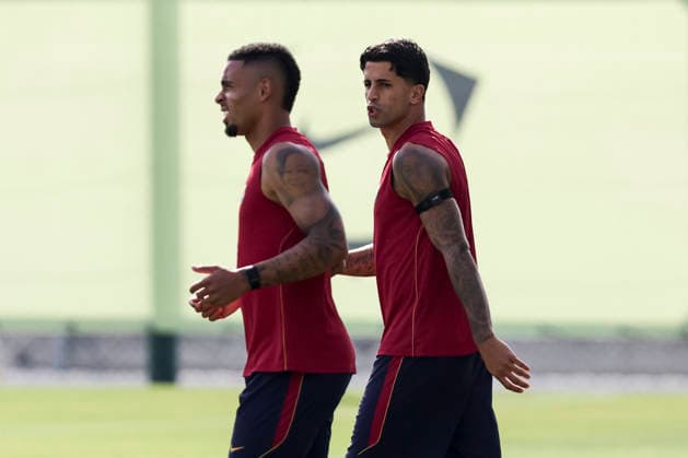 September 5, 2026, Sant Joan Despi, Barcelona, Spain: Joao Cancelo during the training day of FC Barcelona, Barca ahead the Spanish League, Laliga EA Sports, football match against Valencia CF at Ciudad Esportiva Joan Gamper on September 05, 2026 in Sant Joan Despi, Barcelona, Spain. FC Barcelona Training And press conference, PK, Pressekonferenz - LaLiga EA Sports - ZUMAa181 20260905_zaa_a181_015 Copyright: xJavierxBorregox