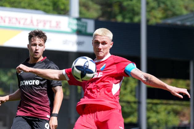 Dawyn-Paul Donner (TSV Steinbach Haiger, 05) am Ball , Deutschland, Fussball, Regionalliga Südwest, 5.Spieltag, 2026 2027, SC Freiburg II vs. TSV Steinbach Haiger, 05.09.2026, Dreisamstadion, Freiburg Freiburg Dreisamstadion Baden-Wuerttemberg Deutschland Copyright: xArnexAmbergx
