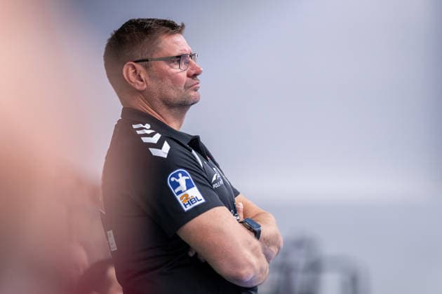 Aaron Ziercke (GWD Minden, Trainer) zeigt sich enttaeuscht GER, GWD Minden vs. TuSEM Essen, Handball, 2. Bundesliga, 2. Spieltag, Spielzeit 2026 2027, 06.09.2026 GER, GWD Minden vs. TuSEM Essen, Handball, 2. Bundesliga, 2. Spieltag, Spielzeit 2026 2027, 06.09.2026 Minden Copyright: xEibner-Pressefoto JanxRollingerx EP_JSK