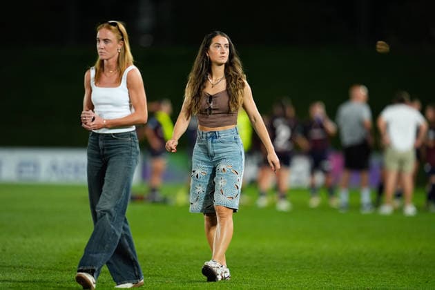 September 6, 2026, Valdebebas, Madrid, Spain: Sara Dabritz of Real Madrid CF looks on during the Spanish Women League, Liga F, football match played between Real Madrid and SD Eibar at Alfredo Di Stefano stadium on September 06, 2026, in Valdebebas, Madrid, Spain. Valdebebas Spain - ZUMAa181 20260906_zaa_a181_348 Copyright: xDennisxAgyemanx