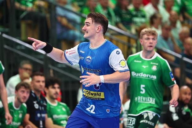 Felix Aellen (ThSV Eisenach) GER, HSG Wetzlar vs ThSV Eisenach, Handball, Opel Handball-Bundesliga, 3. Spieltag, Spielzeit 2026 2027, 07.09.2026 GER, HSG Wetzlar vs ThSV Eisenach, Handball, Opel Handball-Bundesliga, 3. Spieltag, Spielzeit 2026 2027, 07.09.2026 Wetzlar Copyright: xEibner-Pressefoto RenexWeissx EP_RWS