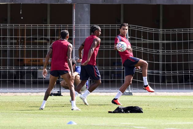 September 8, 2026, Sant Joan Despi, Barcelona, Spain: Rodri during the training day of FC Barcelona, Barca ahead UEFA Champions League 2026 27, football match against Feyenoord at Ciutat Esportiva Joan Gamper on September 08, 2026 in Sant Joan Despi, Barcelona, Spain. FC Barcelona Training And press conference, PK, Pressekonferenz - UEFA Champions League 2026 27 - ZUMAa181 20260908_zaa_a181_007 Copyright: xJavierxBorregox