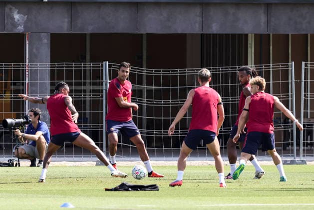 September 8, 2026, Sant Joan Despi, Barcelona, Spain: Rodri during the training day of FC Barcelona, Barca ahead UEFA Champions League 2026 27, football match against Feyenoord at Ciutat Esportiva Joan Gamper on September 08, 2026 in Sant Joan Despi, Barcelona, Spain. FC Barcelona Training And press conference, PK, Pressekonferenz - UEFA Champions League 2026 27 - ZUMAa181 20260908_zaa_a181_021 Copyright: xJavierxBorregox