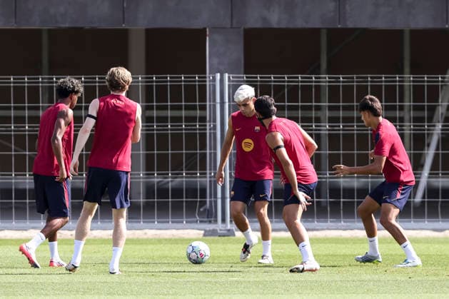 September 8, 2026, Sant Joan Despi, Barcelona, Spain: Pedri during the training day of FC Barcelona, Barca ahead UEFA Champions League 2026 27, football match against Feyenoord at Ciutat Esportiva Joan Gamper on September 08, 2026 in Sant Joan Despi, Barcelona, Spain. FC Barcelona Training And press conference, PK, Pressekonferenz - UEFA Champions League 2026 27 - ZUMAa181 20260908_zaa_a181_023 Copyright: xJavierxBorregox