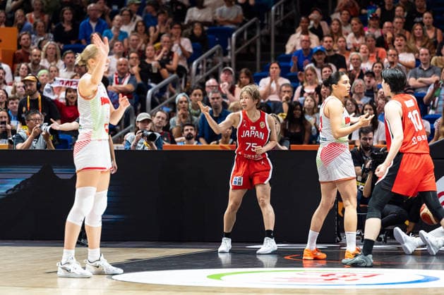 Nanako Todo (Japan, 75) jubelt Jubel, GER, Ungarn vs. Japan, Basketball, FIBA Women s World Cup 2026, Qualifikation fuers Viertelfinale, 08.09.2026 GER, Ungarn vs. Japan, Basketball, FIBA Women s World Cup 2026, Qualifikation fuers Viertelfinale, 08.09.2026 Berlin Copyright: xEibner-Pressefoto MaxxVincenx EP_MVN