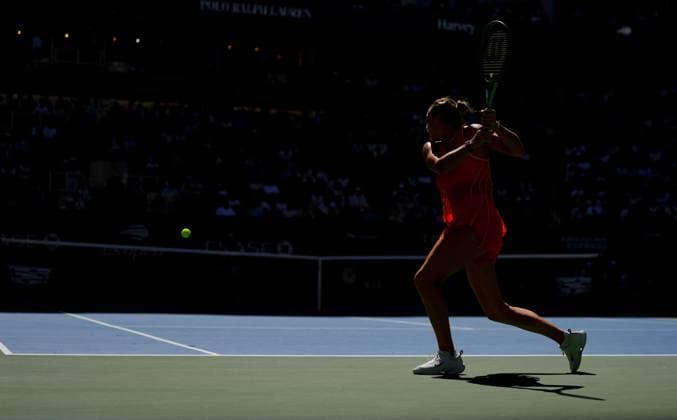 Aryna Sabalenka in quarter final action 2026 US Open, Day Ten, USTA Billie Jean King National Tennis Center, New York, USA - 08 Sep 2026New York USTA Billie Jean King National T New York (NY) United States of America EDITORIAL USE ONLY No use with unauthorised audio, video, data, fixture lists, club league logos or live services. Online in-match use limited to 120 images, no video emulation. No use in betting, games or single club league player publications. Copyright: xJavierxGarcia Shutterstockx 17140156g
