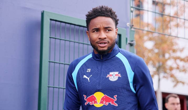 RB Leipzig - Training Champions League MD-1 Leipzig, 09.09.2026, Red Bull Akademie, Fussball, Champions League, Matchday-1, RB Leipzig , Abschlußtraining vor dem Auswärtsspiel in Como , Im Bild: Christopher Nkunku. , Nur zur redaktionellen Nutzung. Only editorial use. ,